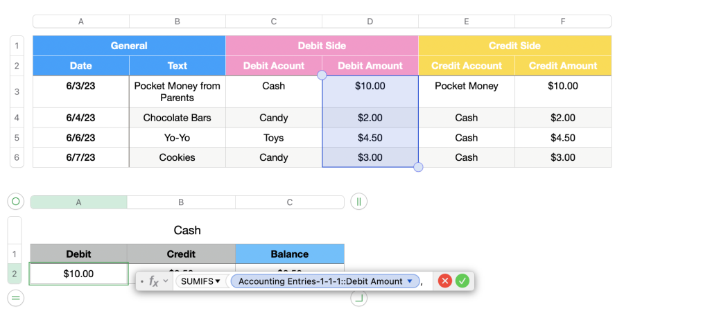 Taking Control of Your Finances. Part 1: Bookkeeping in Spreadsheets