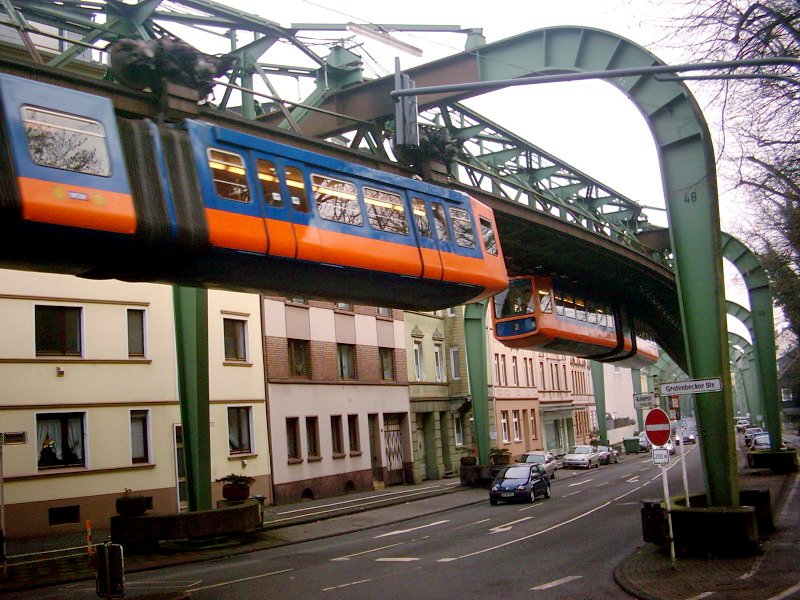 The Wuppertal Suspension Railway - An Ingenious Solution to a Unique Transportation Problem